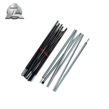 7001 series free sample anodized aluminum tent pole 9.5mm od